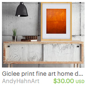 fine art prints by abstract artist Andy Hahn