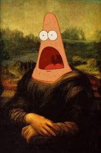 Patrick Star from Sponge Bob Square Pants - Mona Lisa fail