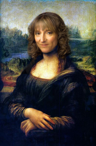 Fake Mona Lisa portrait - Epic Fail