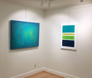Hahn art on display in gallery