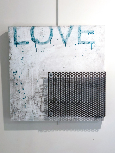 Andy Hahn - Love Me Not modern abstract painting